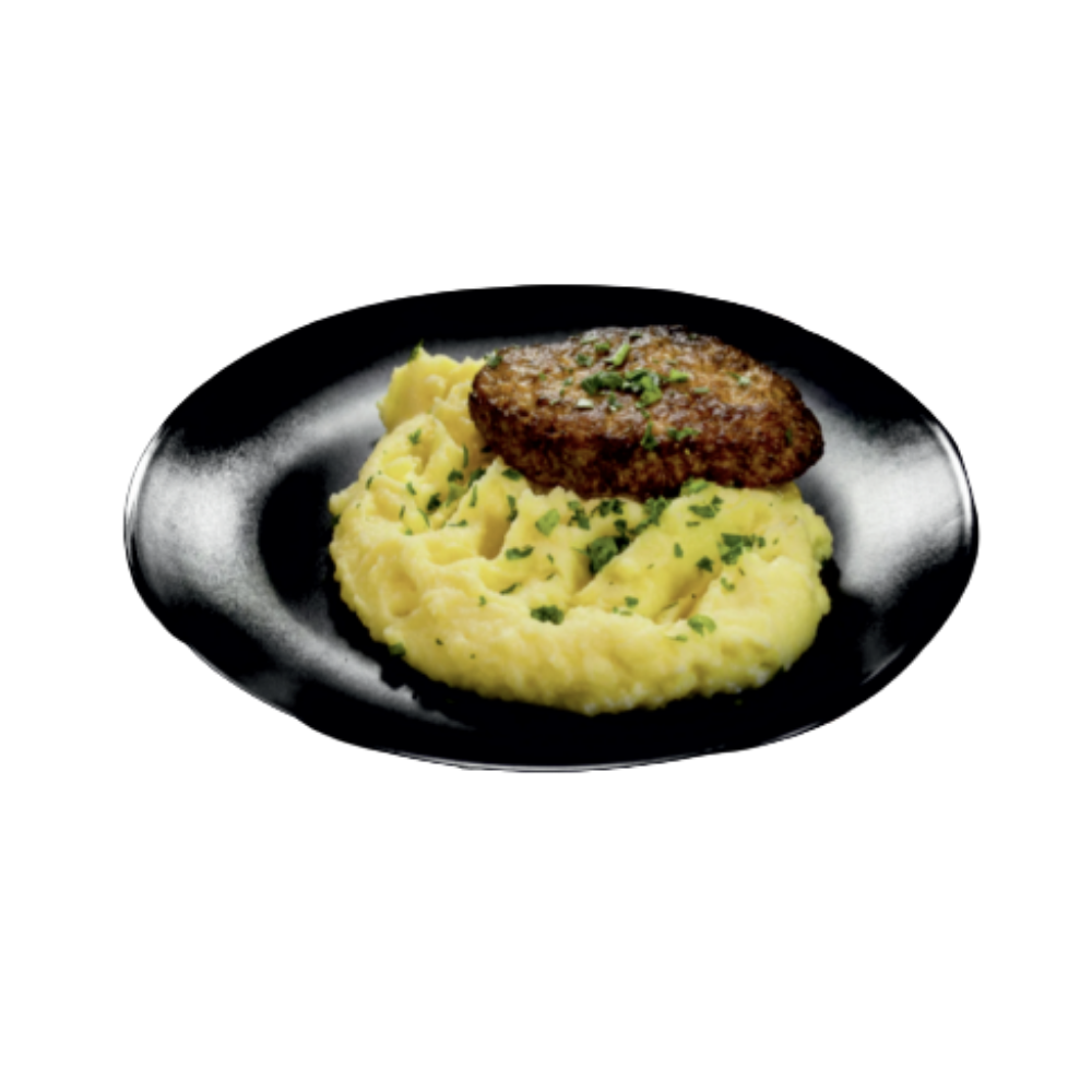 29 Cutlets with Mashed Potatoes